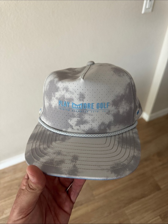 Melin Other - Play More Golf Gray Performance Snapback Hat